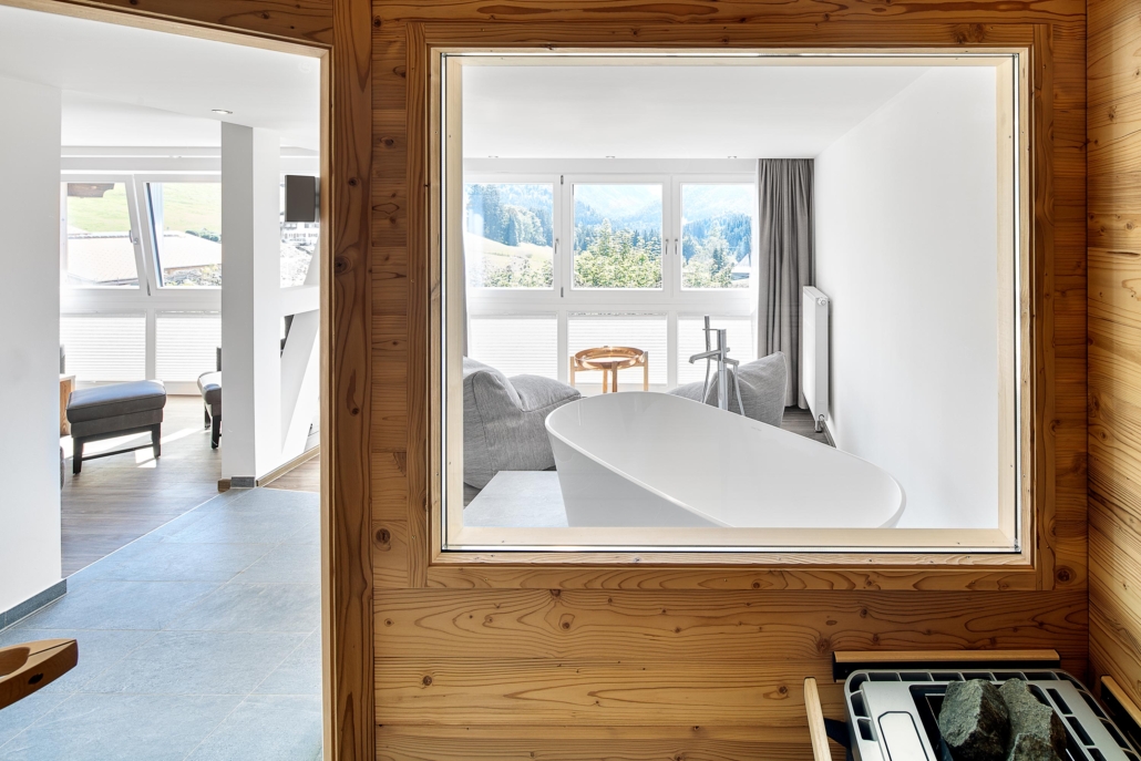 Panoramasuite Eichhornkobel im Hotel Kühberg